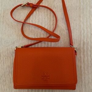Tory Burch Thea crossbody bag brilliant orange